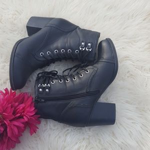 Madden  girl ankle lace up boots